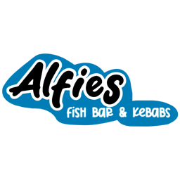 Alfie's Fish Bar logo.